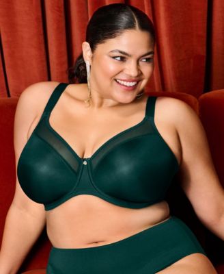 Plus Size Smooth Underwire Molded Non Padded Bra EL4301