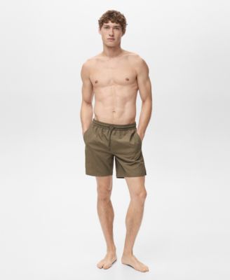 Men's Basic Drawstring Swimsuit