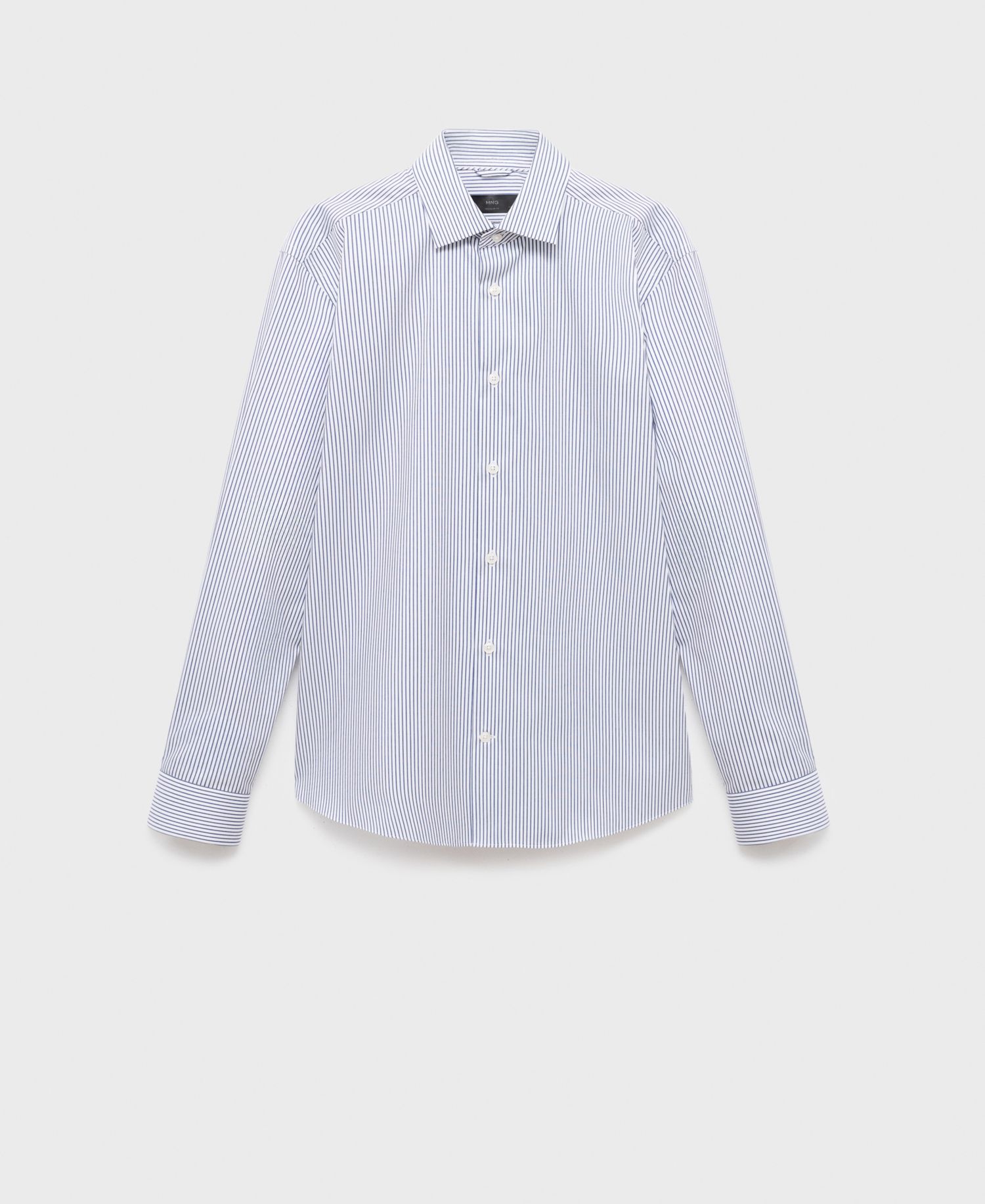 Men's Regular-Fit Striped Cotton Shirt