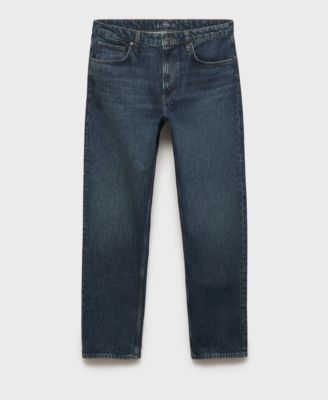 Men's Moby Straight-Fit Dark-Wash Jeans