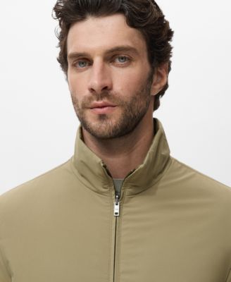Men's Quilted Water-Repellent Reversible Jacket