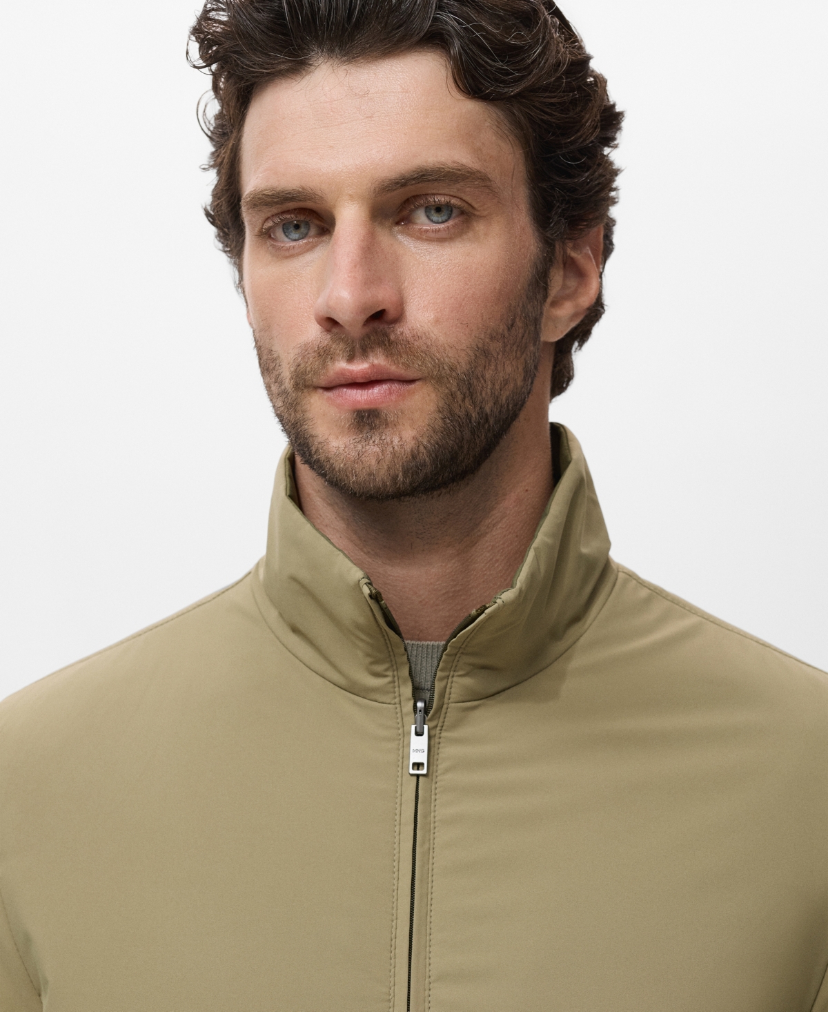 Mango Men's Quilted Water-repellent Reversible Jacket In Multi