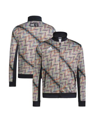 adidas - Men's Black Sporting Kansas City 2024 Hispanic Heritage Full-Zip Track Jacket