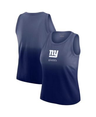 WEAR by Erin Andrews - Women's x Gracie Hunt Navy New York Giants Ombre Tank Top