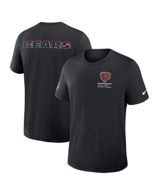 Men's Black Chicago Bears 2025 NFL Crucial Catch Tri-Blend Dri-FIT T-Shirt