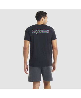 Men's Black Los Angeles Chargers 2025 NFL Crucial Catch Tri-Blend Dri-FIT T-Shirt