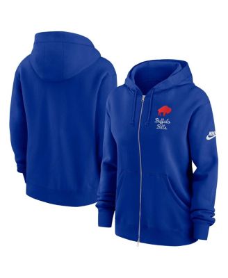 Nike - Women's Royal Buffalo Bills Phoenix Rewind Full-Zip Hoodie