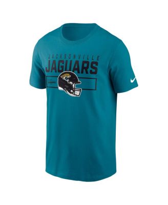 Men's Teal Jacksonville Jaguars Primetime Helmet Essential T-Shirt