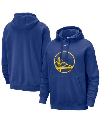 Nike - Men's Royal Golden State Warriors Essential Logo Club Pullover Hoodie