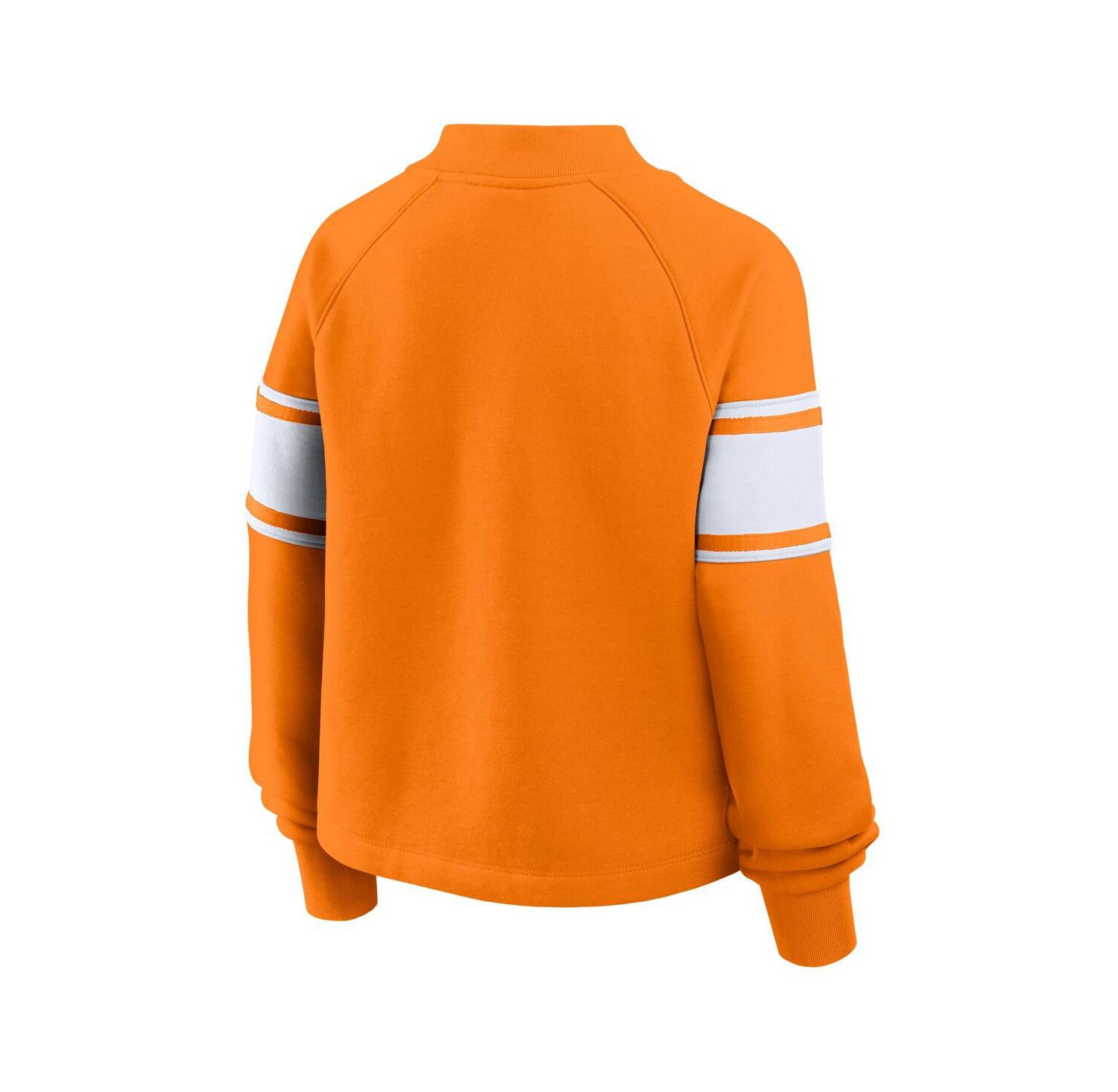 Women's Tennessee Orange Tennessee Volunteers Oversized Hometown Premium Punt Coverage Raglan Pullover Sweatshirt