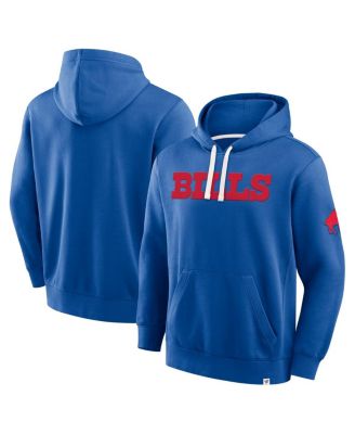 Men's Royal Buffalo Bills New Horizons Heritage Pullover Hoodie