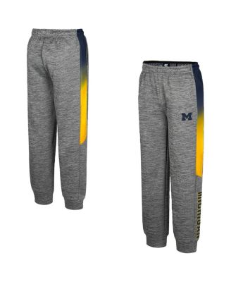Colosseum - Big Boys and Girls Gray Michigan Wolverines The Gang Pants