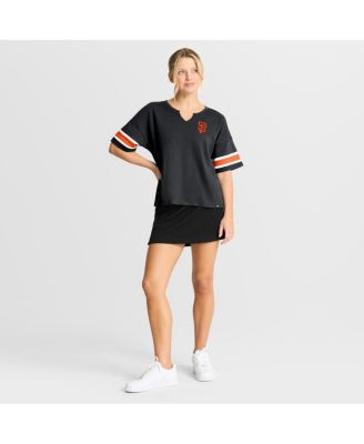 Women's Black San Francisco Giants Curl Route T-Shirt