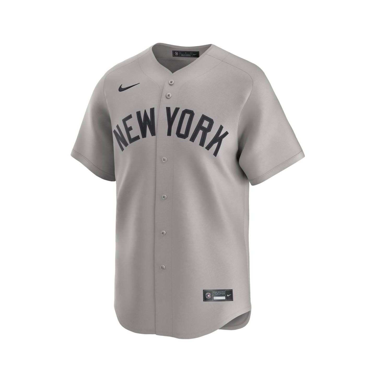 Мужской топ Nike Devin Williams Gray New York Yankees Road Limited Player Jersey — фото 2