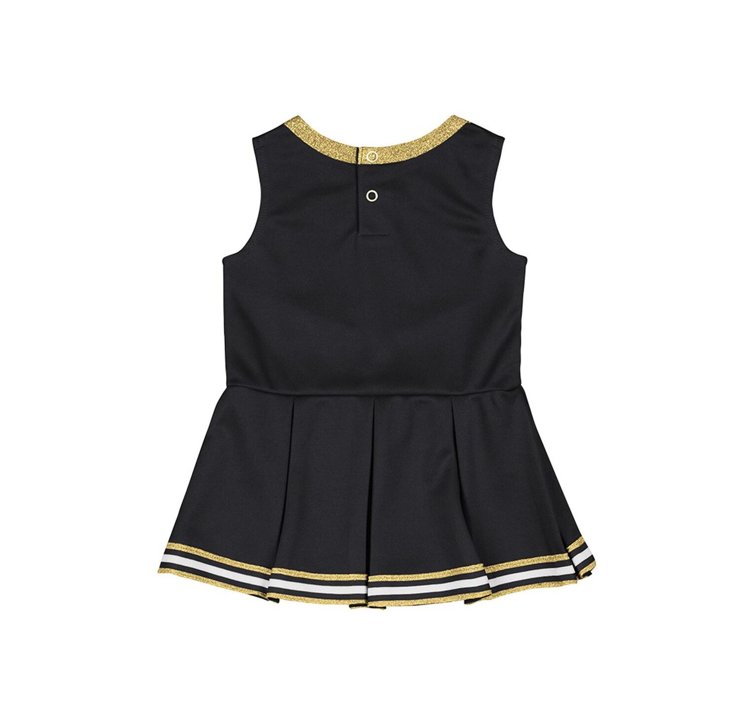 Girls Baby Boys and Girls Black Purdue Boilermakers Lollipop Park Cheer Dress