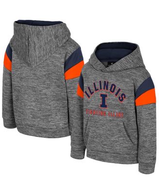 Colosseum - Toddler Gray Illinois Fighting Illini Wizard City Hoodie