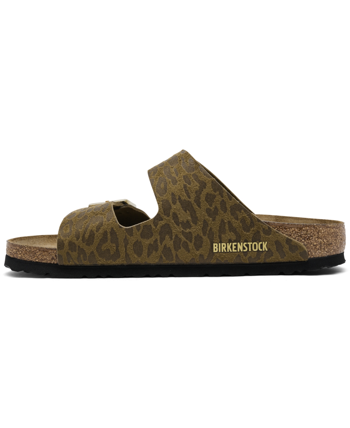 Birkenstock Women's Arizona Synthetic Birko-flor Sandals From Finish Line In Green