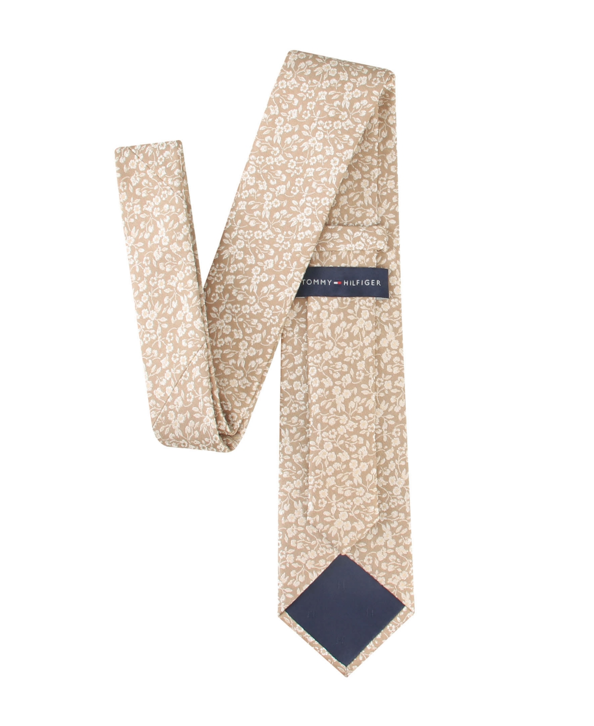 Tommy Hilfiger Men's Luca Floral Tie In Neutral