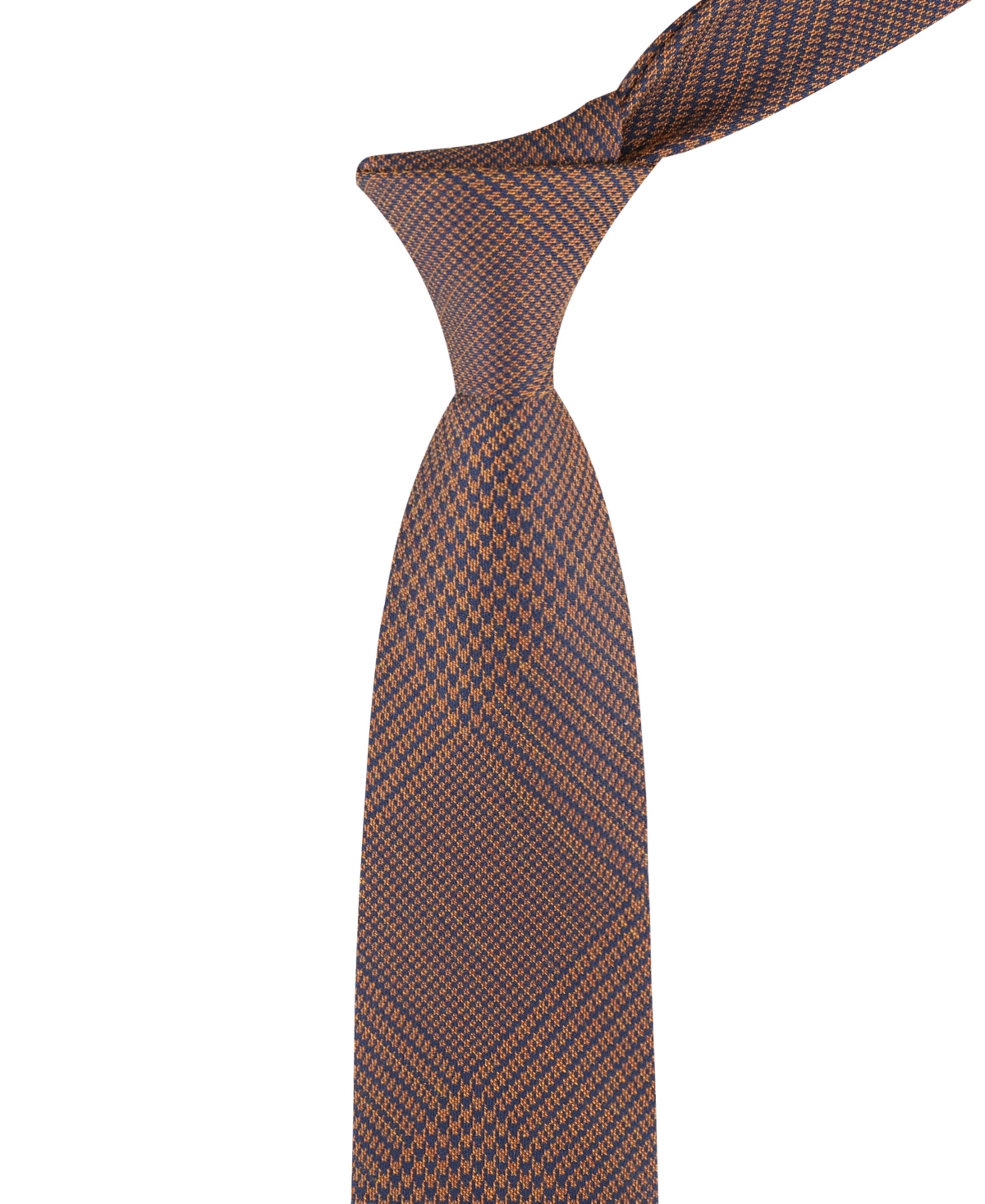 Tommy Hilfiger Men's Hendrix Glen Plaid Tie In Brown
