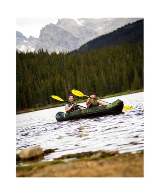 Colorado 2-Person Inflatable Fishing Kayak, Green
