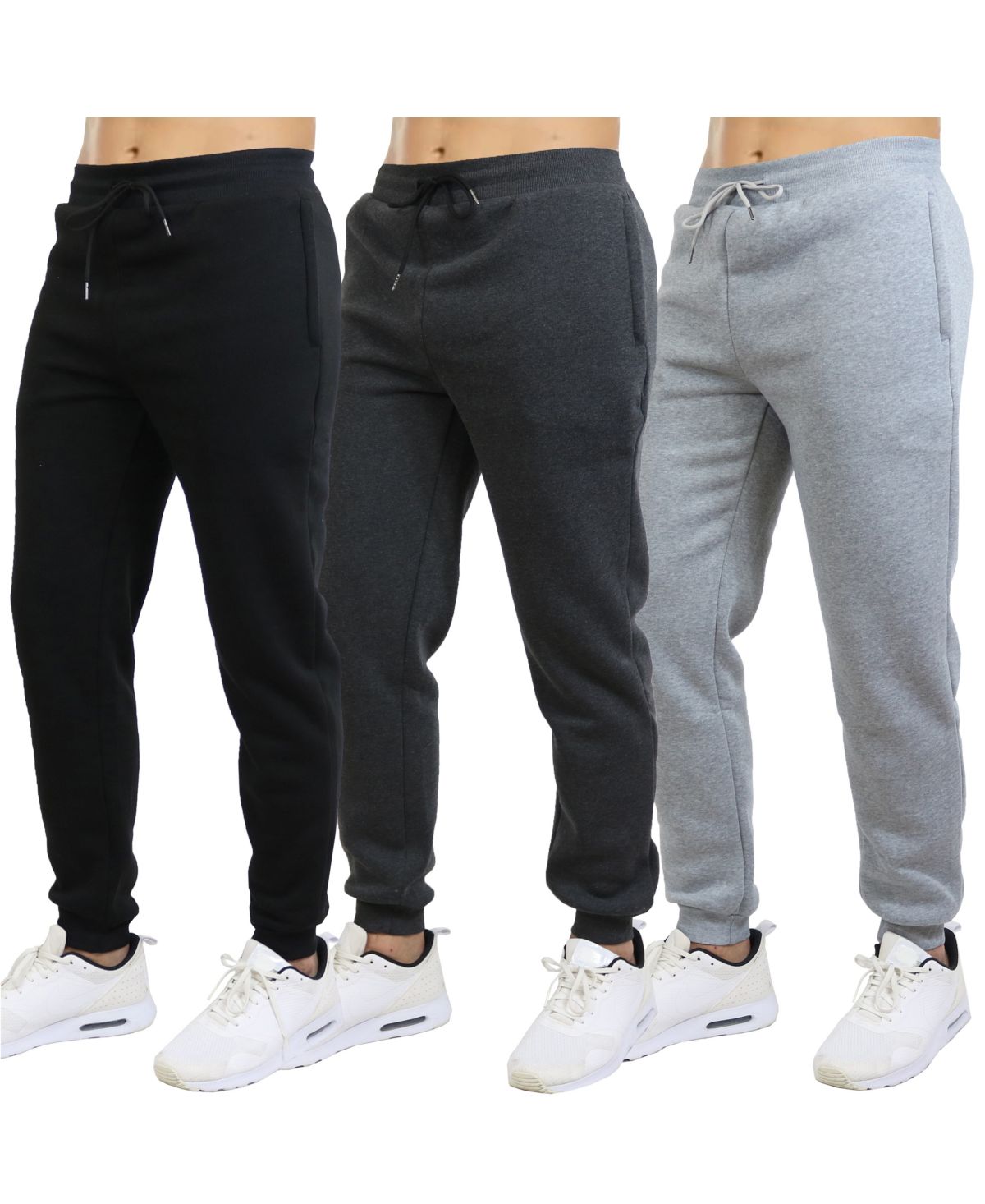 Мужские облегающие брюки из 3-х комплектов