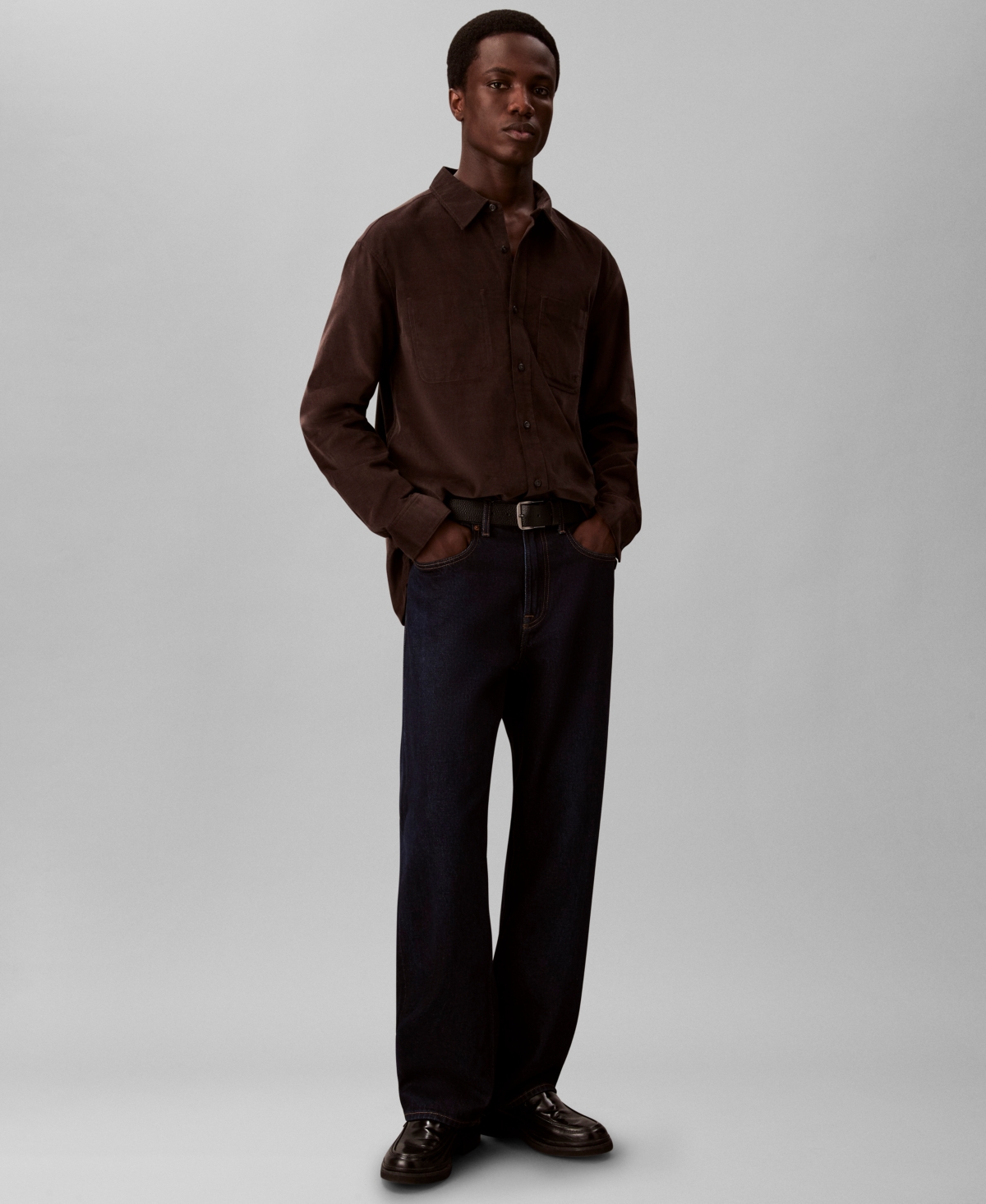 Calvin Klein Men's Classic-Fit Button-Down Shirt