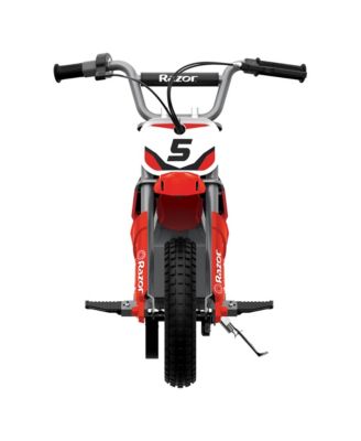MX350 Dirt Rocket Electric Motocross Motorcycle Dirt Bike, Red (2 Pack)