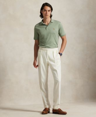 Men's Classic-Fit Soft Cotton Polo Shirt