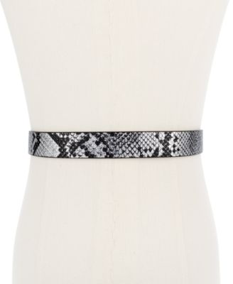 Women's Reversible Snake Pattern Belt