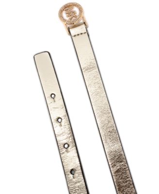 Women's Pave Logo Belt