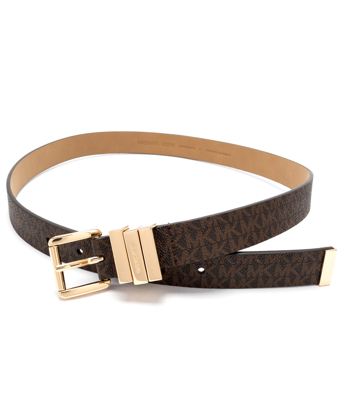 Michael Kors Women's Leather Belt In Brown