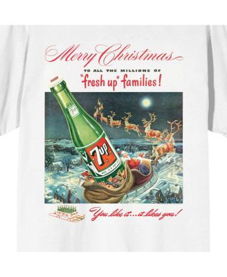 Merry Christmas To All The Millions of Fresh Up Families White Short Sleeve Adult T-Shirt-5XL