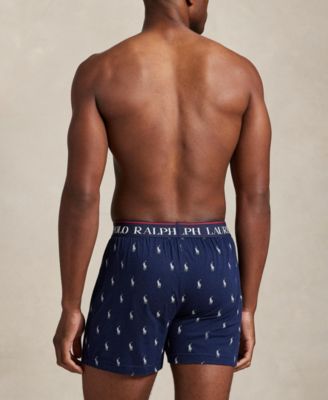 Men's Exposed Waistband Knit Boxers