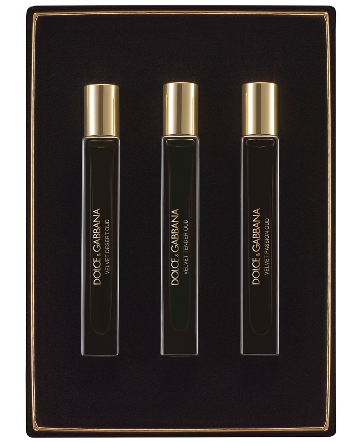 Dolce & Gabbana 3-pc. Velvet Eau De Perfume Set, 0.33 Oz. In Transparent