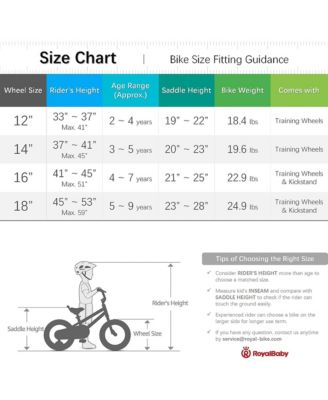 Chipmunk 14" Toddler Kids Bike with Training Wheels & Bell, Blue