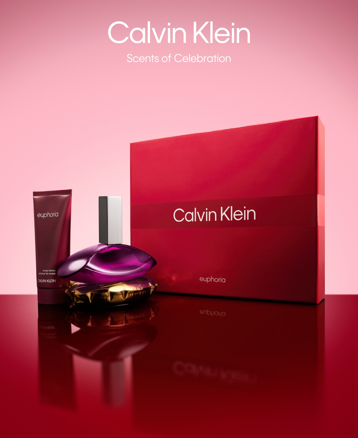 Calvin Klein 3-pc. Euphoria Eau De Parfum Gift Set In Transparent