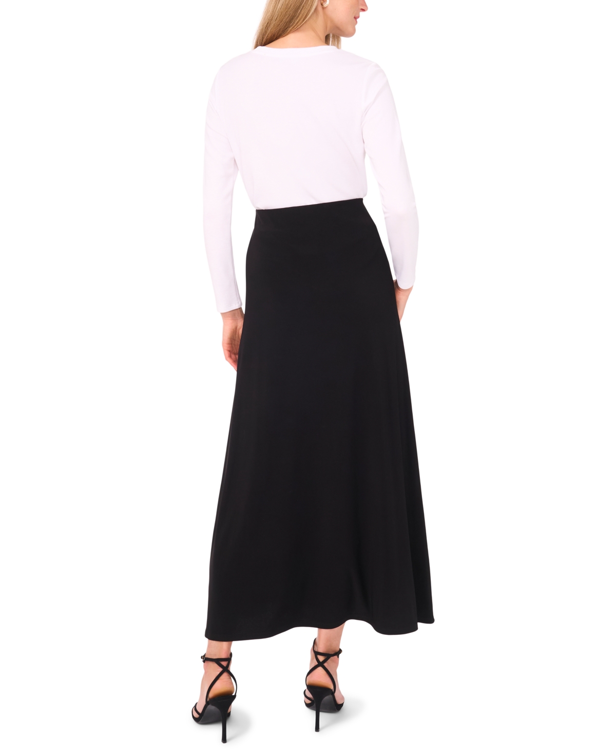 Vince Camuto Women's A-line Maxi Skirt In Black