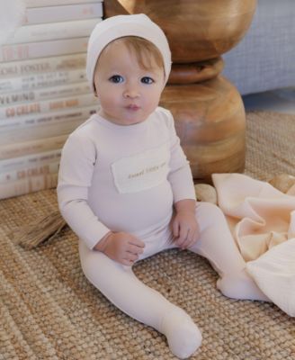 Girls Sweet Little One Patch Footie