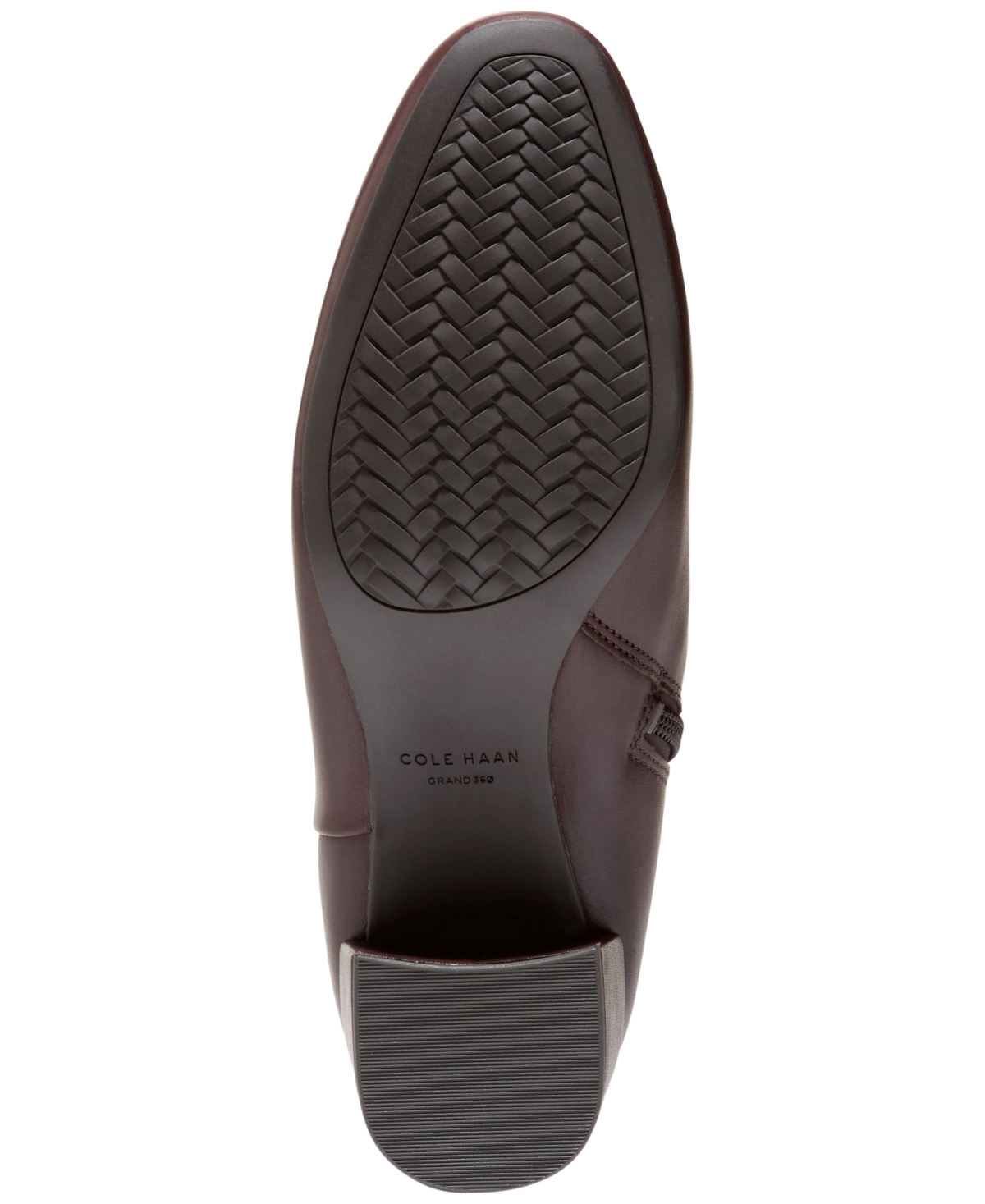 Cole Haan Women's Go-to-serenna Block Heel Tall Shaft Dress Boots In Brown