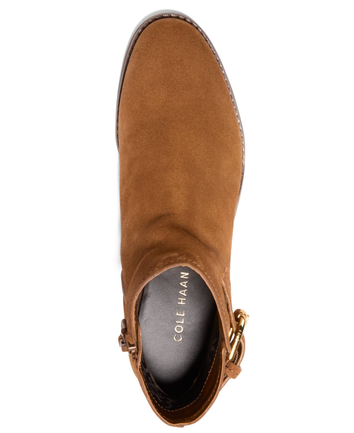 Cole Haan Women's Hanover Block Heel Booties In Brown