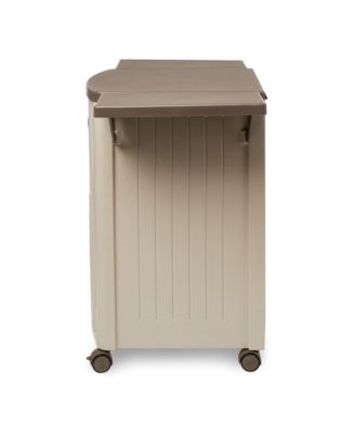 DCP2000 Portable Outdoor Patio Prep Serving Station Table and Cabinet