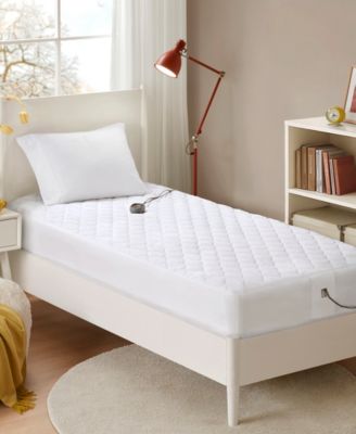 Deep Pocket Electric Cotton Top Mattress Pad, Full