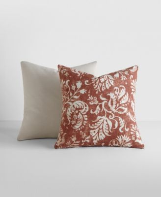 Cotton Slub 2-Pack Decorative Pillows, 20" x 20"