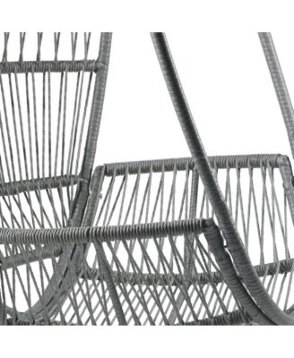 - Contemporary Reno Outdoor Wicker Swivel Lounge Chair