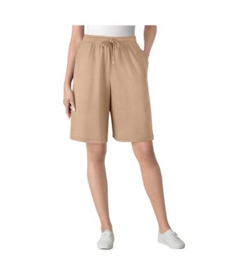 Plus Size Sport Knit Short