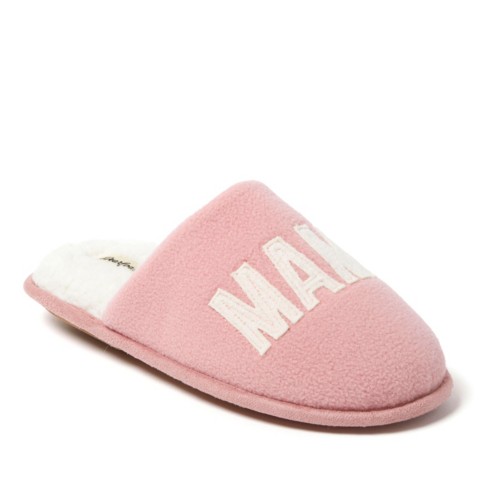 Женские Dearfoams Women's Carley Mama Bear Mom Scuff Slipper