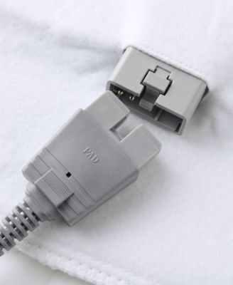 Deep Pocket Electric Cotton Top Mattress Pad, Twin