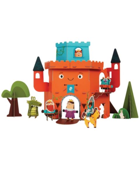Детский игровой набор Playper Curious Kingdom Imaginative Play 8-Piece Playset, Ages 3-7, цвет: Оранжевый