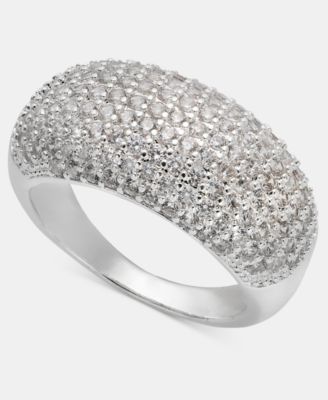 Pav&eacute; Wide Band Ring, Macy's Exclusive 