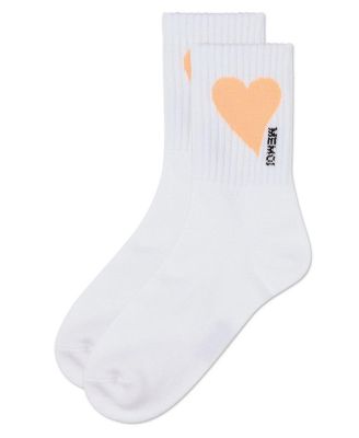Big Girls Single Heart Logo Crew Socks